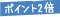 ポイント２倍