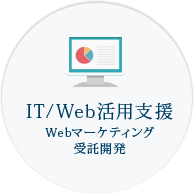 IT/Web活用支援：Webマーケティング受託開発